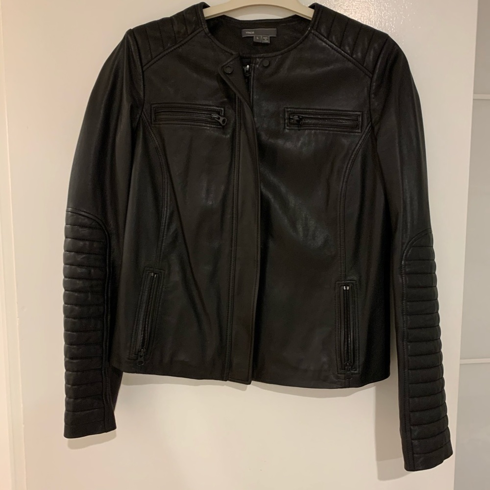 Vince Leather Jacket
